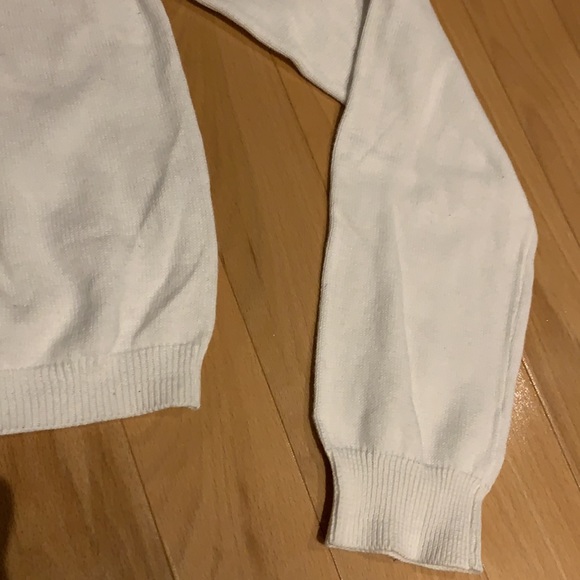 NWOT/New Girl’s Children’s Place White Pearl Knit Button Up Cardigan-size16 - Picture 8 of 17